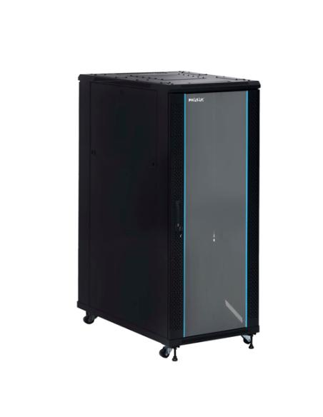 Phasak Armario Rack PRO 19" 42U 800 x 1000 negro con ventilación - PHO 8142 (desmontado)