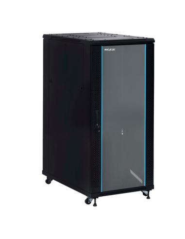 Phasak Armario Rack PRO 19" 37U 600 x 1000 negro con ventilación - PHO 6137 (desmontado)