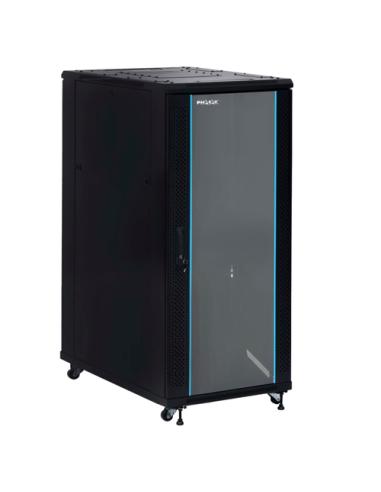 Phasak Armario Rack PRO 19" 37U 600 x 1000 negro con ventilación - PHO 6137 (desmontado)