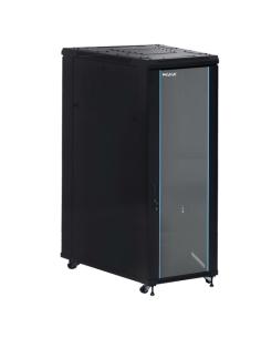 Phasak Armario Rack PRO 19" 42U 600 x 1000 negro con ventilación - PHO 6142 (desmontado)
