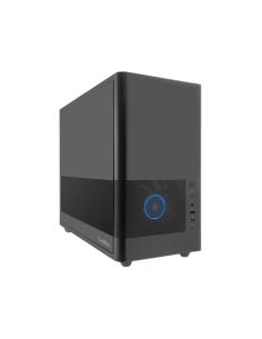 CoolBox CAJA MATX MP2 NEGRA USB-C 3.2 GEN1 VENTILADOR 120 PWM FULL METAL S/FTE