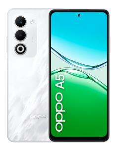 OPPO A5 16,9 cm (6.67") SIM doble Android 15 4G USB Tipo C 4 GB 128 GB 6000 mAh Blanco