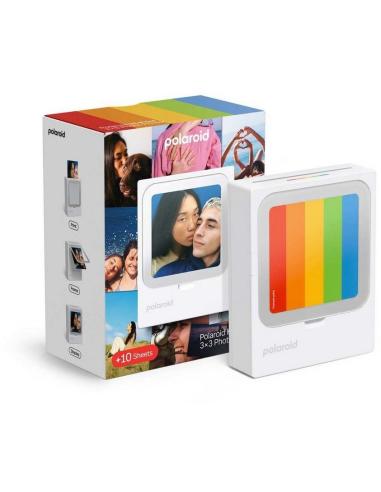 PACK IMPRESORA POLAROID HI-PRINT 3X3 POCKET + CARTUCHO 10 HOJAS / 009196
