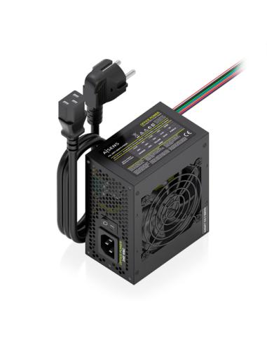 AISENS Fuente Alimentacion SFX 500W con Cable de Alimentacion OEM, Negra