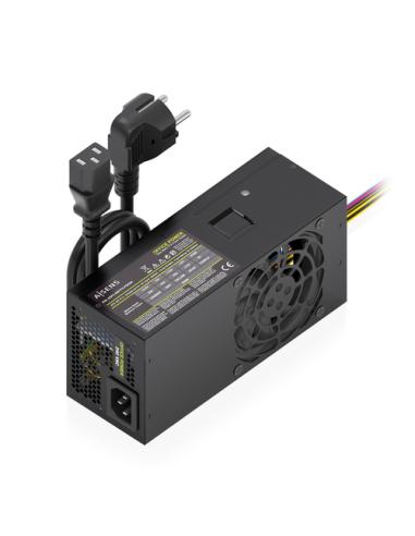 AISENS Fuente Alimentacion TFX 500W con Cable de Alimentacion OEM, Negra