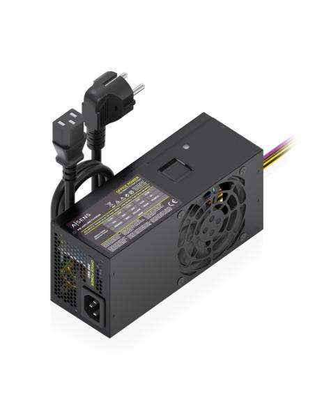 AISENS Fuente Alimentacion TFX 500W con Cable de Alimentacion OEM, Negra