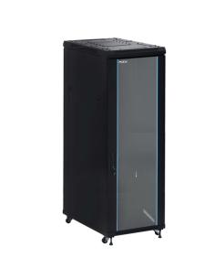 Phasak Armario Rack PRO 19" 42U 600 x 800 negro con ventilación - PHO 6842 (desmontado)