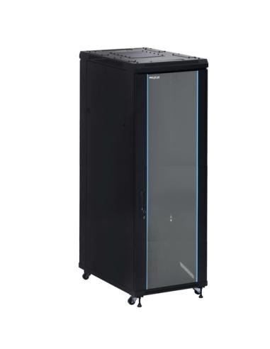 Phasak Armario Rack PRO 19" 42U 600 x 800 negro con ventilación - PHO 6842 (desmontado)
