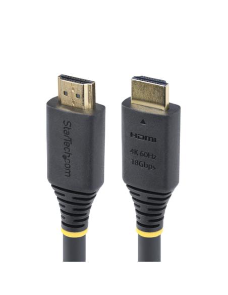 StarTech.com Cable HDMI Certificado Premium de Alta Velocidad de 5m - 4K 60Hz/1440p 144Hz - HDR10/HDCP 2.2/ARC - 18Gbps - UHD - 