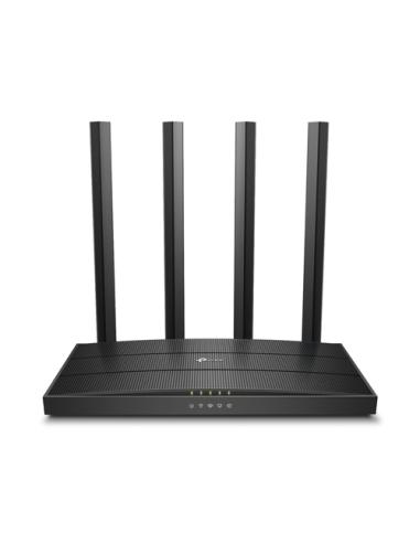 TP-Link Archer C6 router inalámbrico Ethernet rápido Doble banda (2,4 GHz / 5 GHz) Blanco