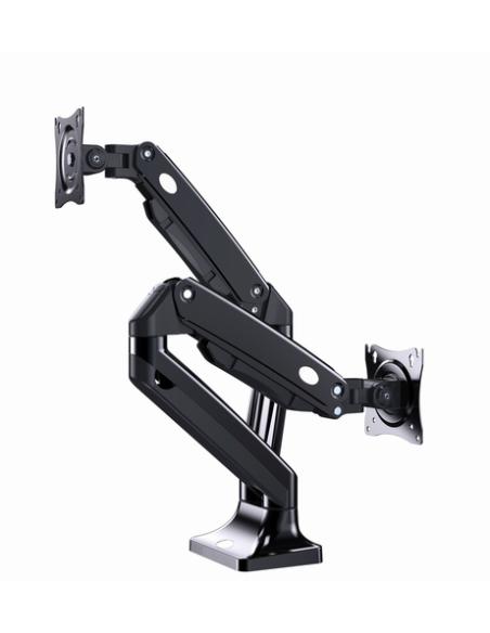 Gembird MA-DA2-03 soporte para monitor 88,9 cm (35") Escritorio Negro