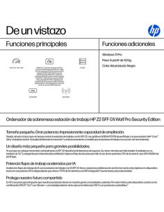 HP Z2 SFF G1i Workstation Desktop PC Wolf Pro Security Edition Intel Core Ultra 7 265 48 GB DDR5-SDRAM 1 TB SSD Windows 11 Pro P