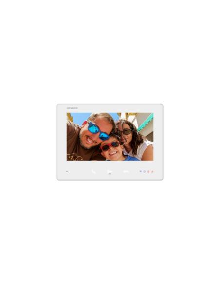Hikvision DS-KH7300EY-WTE2/White sistema de intercomunicación de video 17,8 cm (7") Blanco