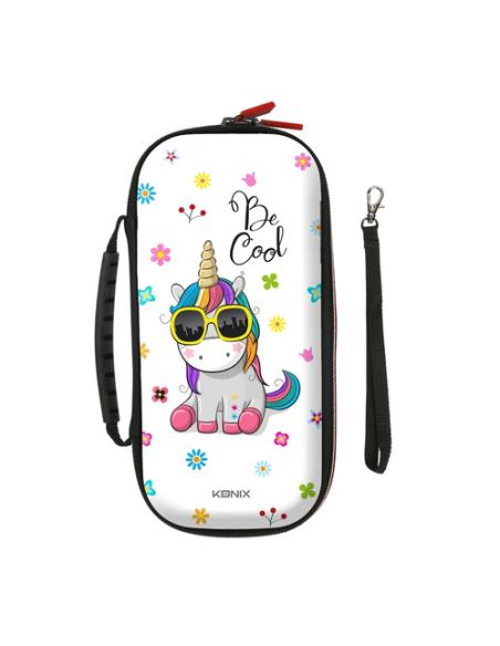 Konix Unik Be Cool Funda protectora rígida Nintendo Multicolor