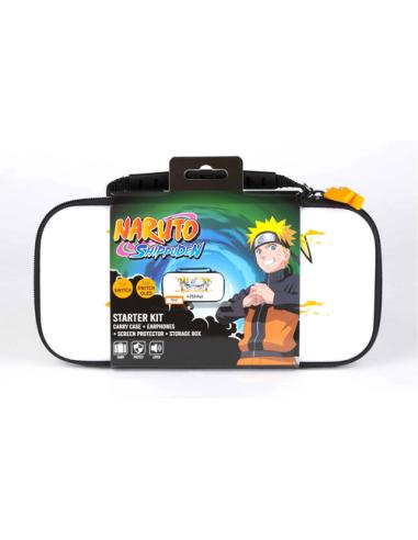 Konix Naruto Funda protectora rígida Nintendo EVA (Etileno Acetato de Vinilo) Blanco