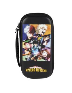 Konix My Hero Academia Funda protectora rígida Nintendo EVA (Etileno Acetato de Vinilo) Negro, Multicolor