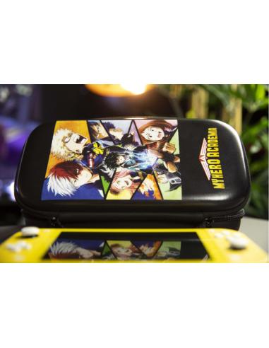 Konix My Hero Academia Funda protectora rígida Nintendo EVA (Etileno Acetato de Vinilo) Negro, Multicolor