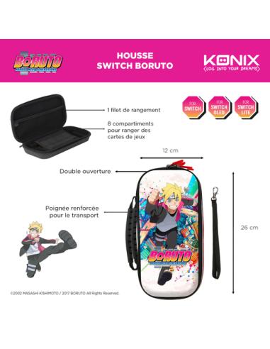 Konix Boruto 81531118356 funda para consola portátil Funda protectora rígida Nintendo EVA (Etileno Acetato de Vinilo) Multicolor