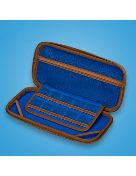 Blade Gaming Switch & Switch Lite One Piece Bag “Chibi” Funda de protección Nintendo Azul, Marrón, Blanco