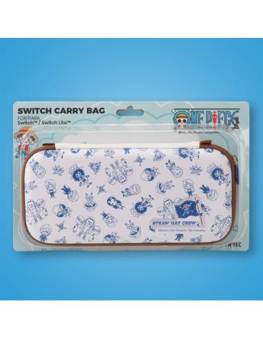 Blade Gaming Switch & Switch Lite One Piece Bag “Chibi” Funda de protección Nintendo Azul, Marrón, Blanco