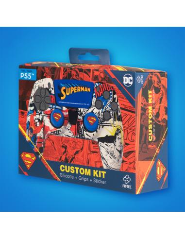 Blade Gaming PS5 Custom Kit Superman, Silicone Skin + Grips + Touchpad Sticker