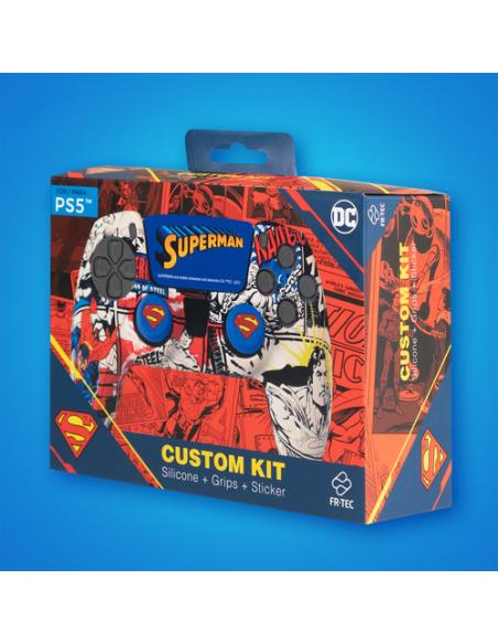 Blade Gaming PS5 Custom Kit Superman, Silicone Skin + Grips + Touchpad Sticker