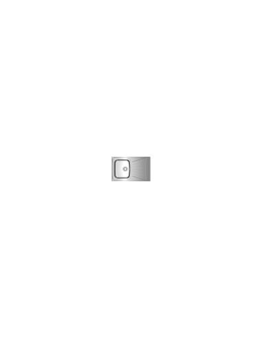 Teka StarBright 45 E-XP 1C 1E Lavabo sobre-encimera Rectangular Acero inoxidable