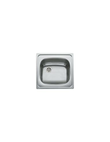 Teka 465.440 1C Fregadero encastrado bajo encimera Rectangular Acero inoxidable