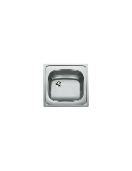 Teka 465.440 1C Fregadero encastrado bajo encimera Rectangular Acero inoxidable