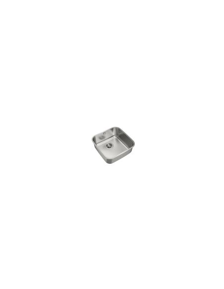 Teka BE 40.40 1C Fregadero encastrado bajo encimera Plaza Acero inoxidable