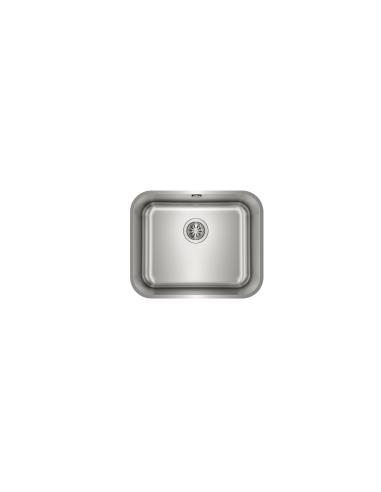 Teka BE 50.40 Plus 1C Fregadero encastrado bajo encimera Rectangular Acero inoxidable