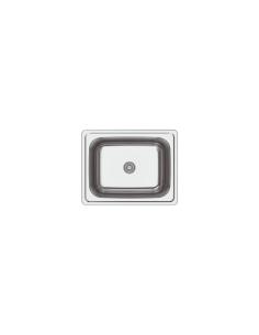 CATA CSS-1 Lavabo sobre-encimera Plaza Acero inoxidable