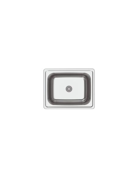 CATA CSS-1 Lavabo sobre-encimera Plaza Acero inoxidable