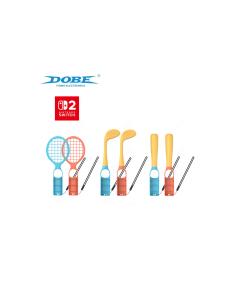DOBE KIT 6 PIEZAS TENIS GOLF BASEBALL NINTENDO SWITCH N1 N2