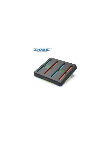DOBE BASE CARGA MULTIPLE HORIZONTAL LED JOYCON NINTENDO SWITCH 2 6972520258688