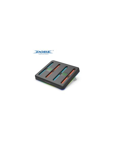 DOBE BASE CARGA MULTIPLE HORIZONTAL LED JOYCON NINTENDO SWITCH 2 6972520258688