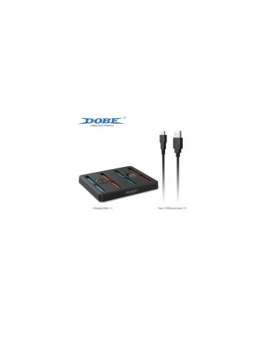 DOBE BASE CARGA MULTIPLE HORIZONTAL LED JOYCON NINTENDO SWITCH 2 6972520258688