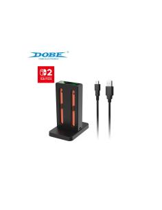 DOBE BASE DE CARGA MULTIPLE JOYCON NINTENDO SWITCH 2 6972520258763