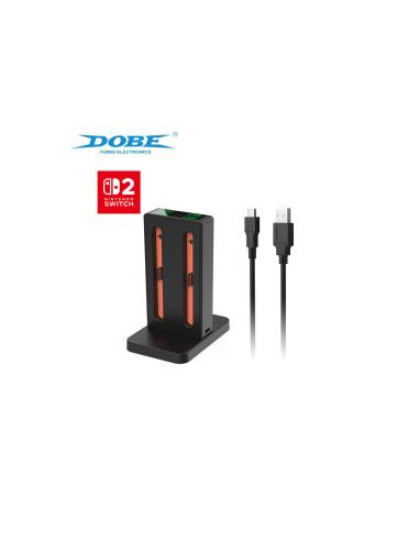 DOBE BASE DE CARGA MULTIPLE JOYCON NINTENDO SWITCH 2 6972520258763