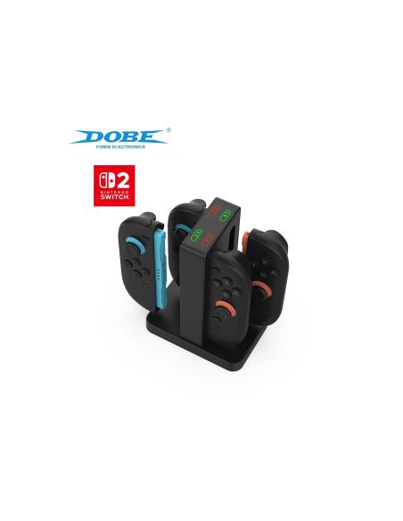 DOBE BASE DE CARGA MULTIPLE JOYCON NINTENDO SWITCH 2 6972520258763