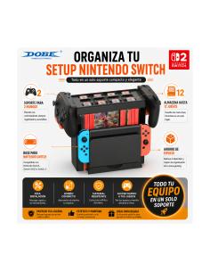 DOBE SOPORTE ALMACENAMIENTO JUEGOS Y MANDOS NINTENDO SWITCH 1_2 6972520258824 2