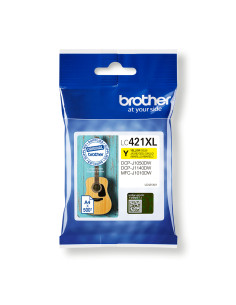 TINTA BROTHER AMARILLA ALTA CAPACIDAD / DCP-J1050DW / DCP-J1140DW / MFC-J1010DW / (500 PAG.) (LC421XLY)