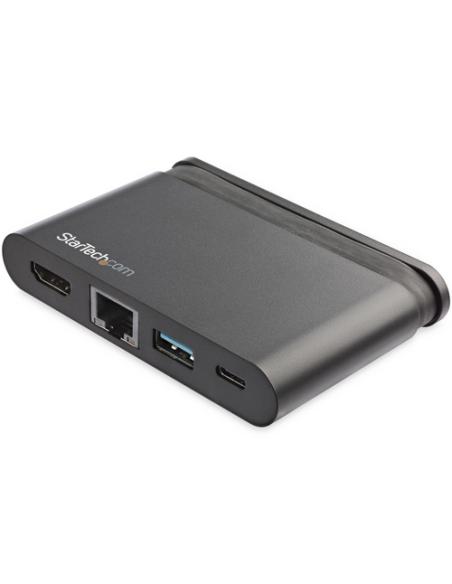 StarTech.com Adaptador Multipuertos USB-C con HDMI 1xA - Docking Station Portátil USB Tipo C con 4K y HDMI - 1xC - PD 3.0 de 100