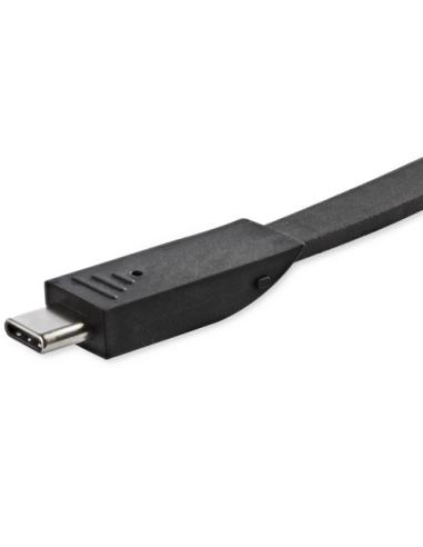 StarTech.com Adaptador Multipuertos USB-C con HDMI 1xA - Docking Station Portátil USB Tipo C con 4K y HDMI - 1xC - PD 3.0 de 100