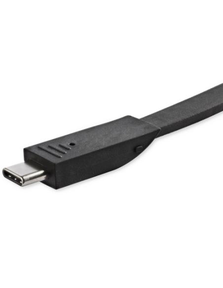 StarTech.com Adaptador Multipuertos USB-C con HDMI 1xA - Docking Station Portátil USB Tipo C con 4K y HDMI - 1xC - PD 3.0 de 100