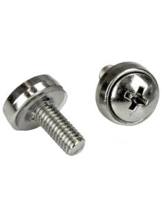 StarTech.com Paquete de 20 Tornillos M5 de 12 mm - Kit de Montaje con Tuercas Jaula de Agujero Cuadrado y Herramienta de Instala 2
