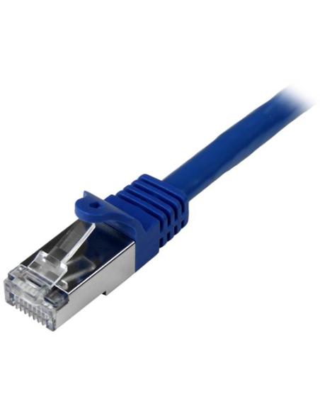 StarTech.com Cable de 50cm de Red Cat6 Ethernet Gigabit Blindado SFTP - Azul