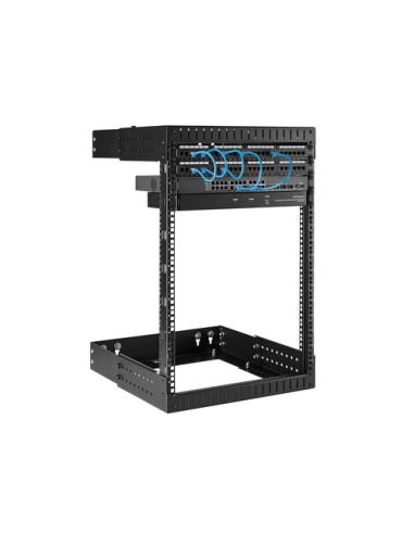 StarTech.com Rack de Servidores Abierto de 15U de Pared - de 19 Pulgadas - de 2 Columnas - de Profundidad Ajustable - para Equip