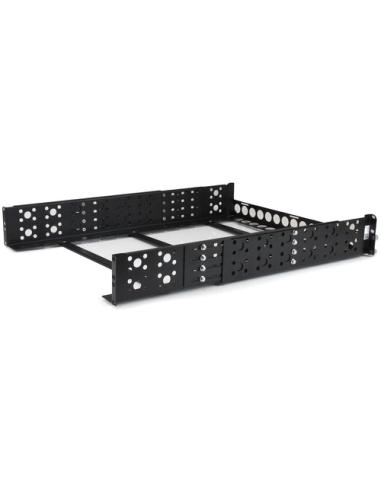 StarTech.com Carriles para Rack de Servidores 2U Universales - Carriles para Armario de Servidores con Profundidad Ajustable - C