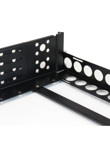 StarTech.com Carriles para Rack de Servidores 2U Universales - Carriles para Armario de Servidores con Profundidad Ajustable - C